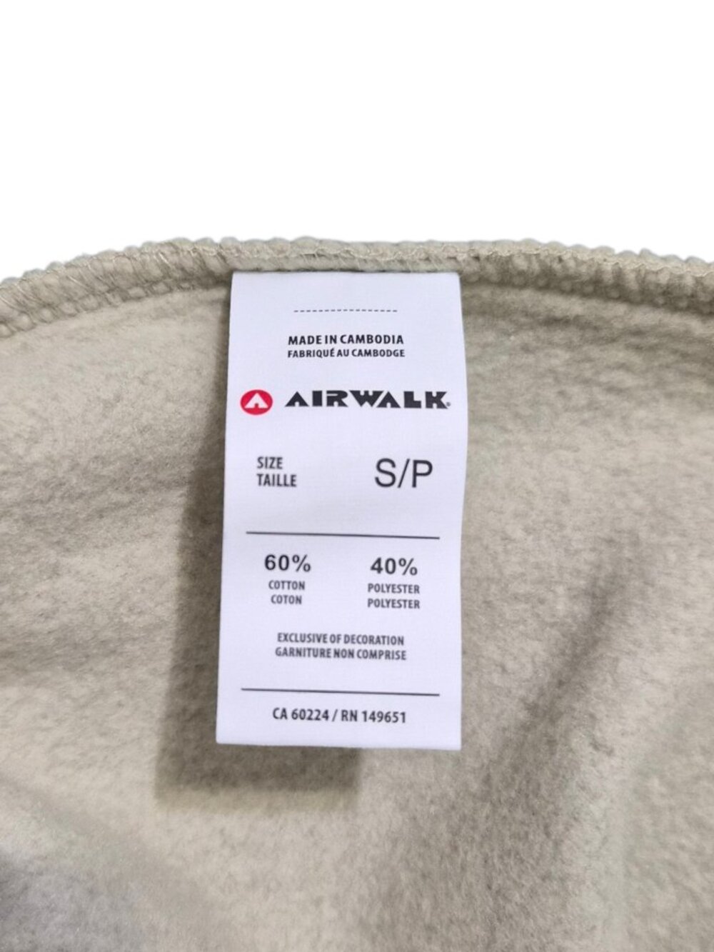 NWT Airwalk Men's Fleece Jogger Pants Size S Sweatpants Slim Straight 3 Pockets - Picture 5 of 6